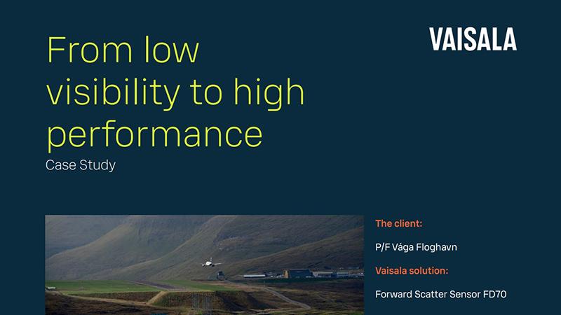From low visibility to high performance case study cover