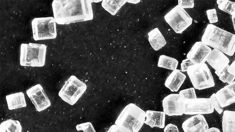 Sugar crystals