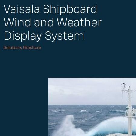 Vaisala | Shipboard Wind & Weather Display System