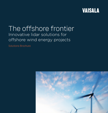 The offshore frontier Innovative lidar solutions for offshore wind energy projects