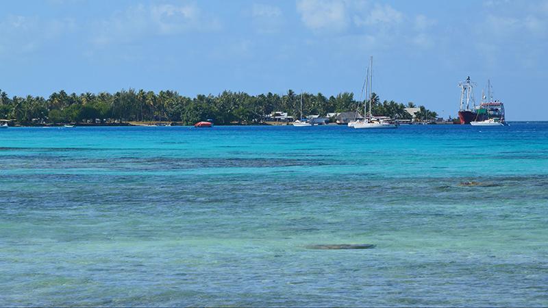 Ocean view in Tonga.