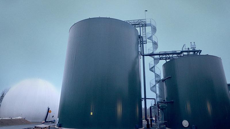 Biomethane plant.
