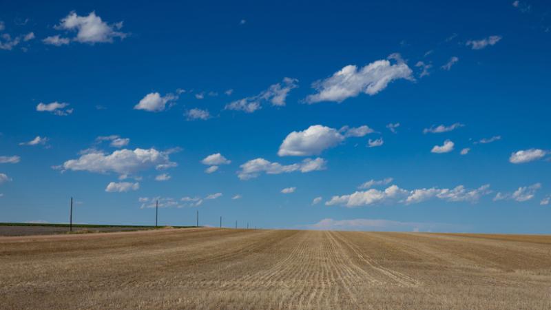 Eastern plains of Colorado