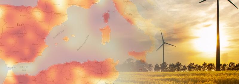 Climate Reference Tool shows historical wind speed anomalies