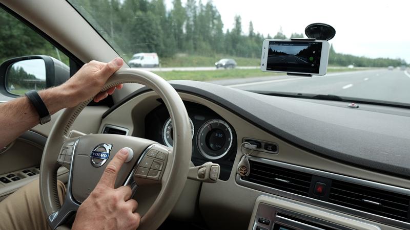 Computer vision - hands on wheel