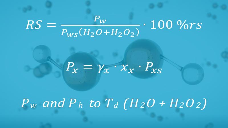 Conversions formulas for vaporized hydrogen peroxide