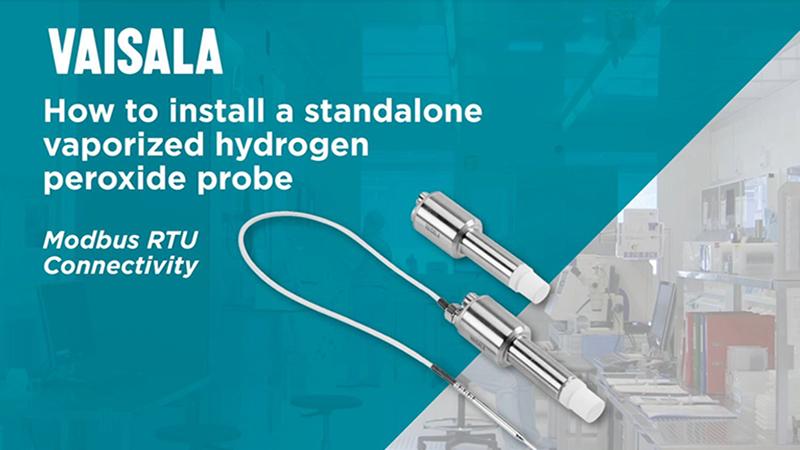 How to install HPP270 probe with Modbus video