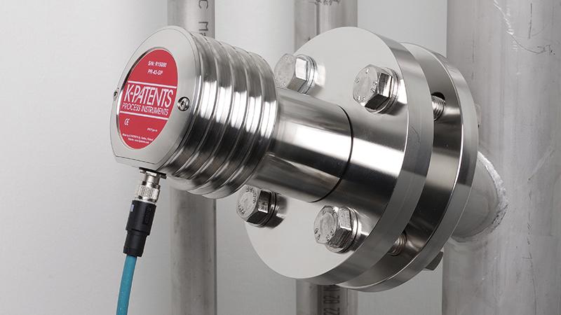 Refractometer installed