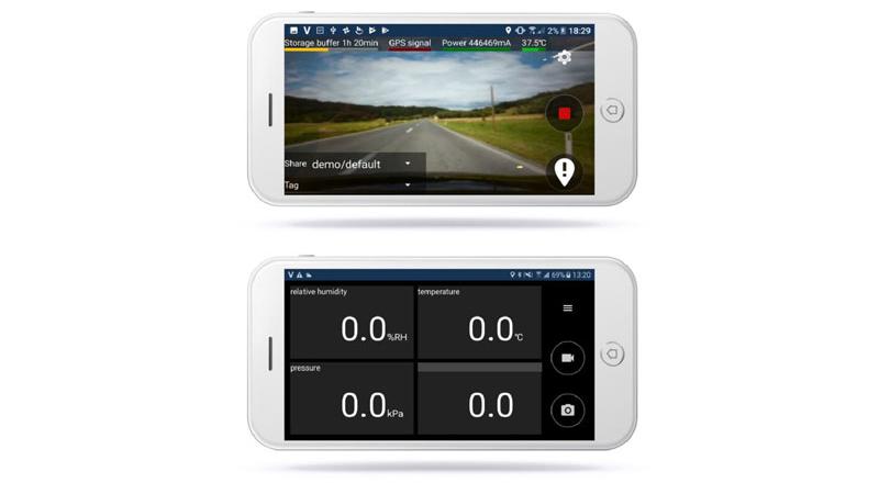 Vaisala Viominer mobile UI