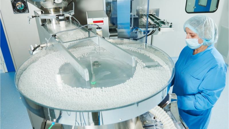 Ligne de production de produits pharmaceutiques