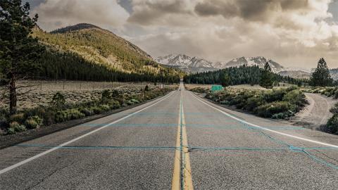 Asphalt road