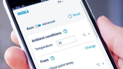 Vaisala Humidity Calculator