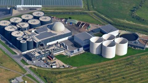The SFP Zeeland plant from air.