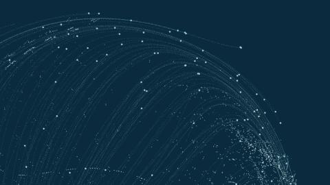 Blue particles