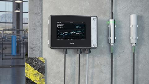 Indigo500 and dual probes in industrial settingIndigo500 and dual probes in industrial setting