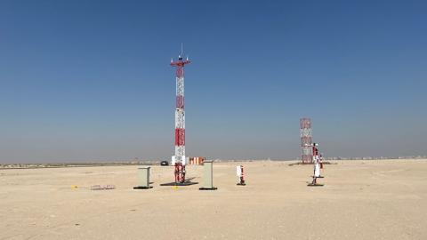 Kuwait international airport.