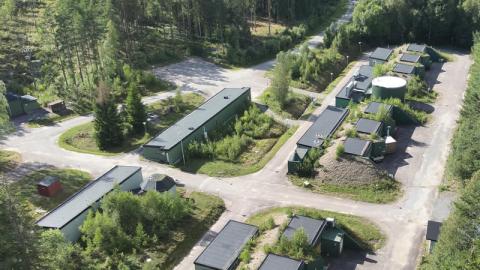 Bofors test centre.