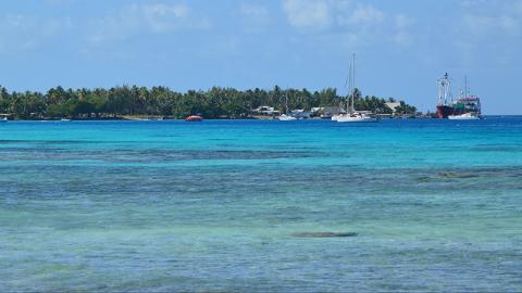 Ocean view in Tonga.