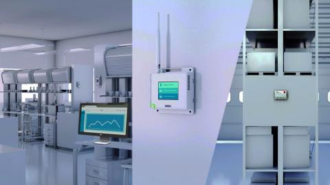 データロガー搭載連続監視システム