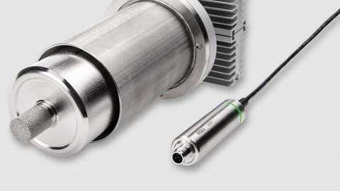 Probe head and probe body of the DMP6 for very high temperatures