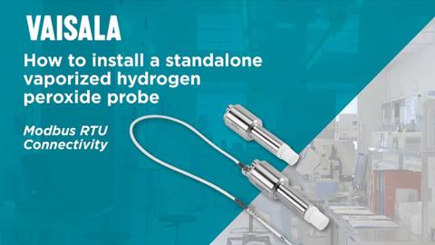 Come installare la sonda HPP270 con video Modbus