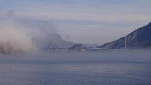 Bridge in Fog