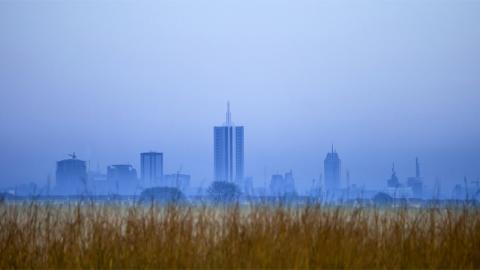 Fog in Nairobi Kenya
