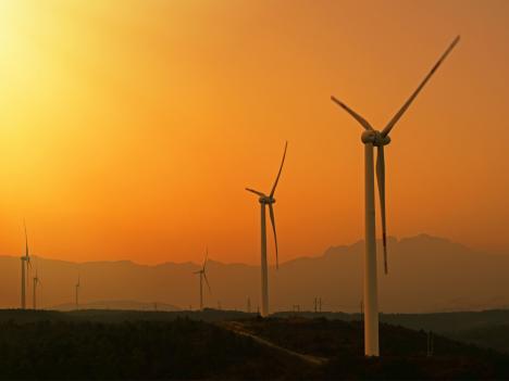 Wind Performance Reconciliation (Picture of wind turbines)