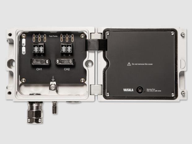 Look inside: Vaisala’s intrinsically safe HMT370EX is ideal for hazardous areas up to zone 0 and 20. 