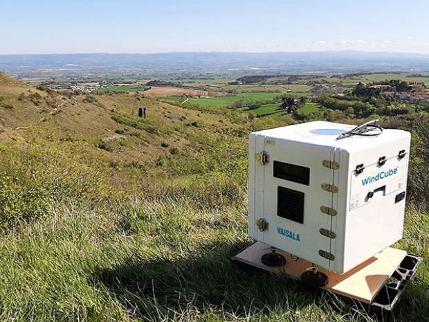 WindCube in terrain