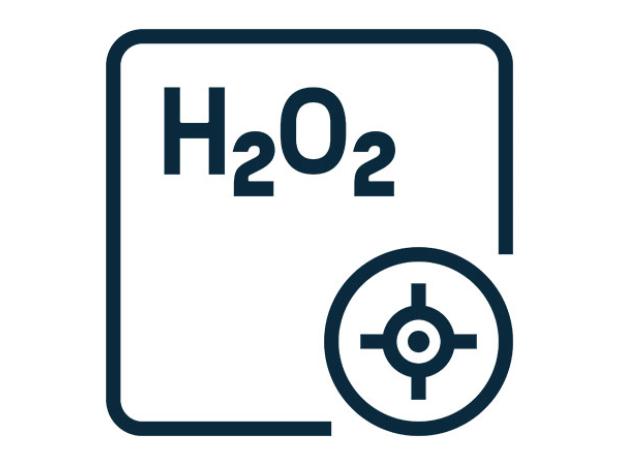 Pictogram: H2O2 calibration