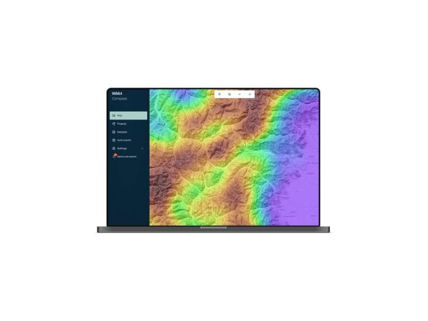 Compass laptop screen