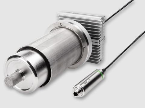 Dew point probe DMP6 for In-Line Measurement in Very High Temperature Applications <350 °C