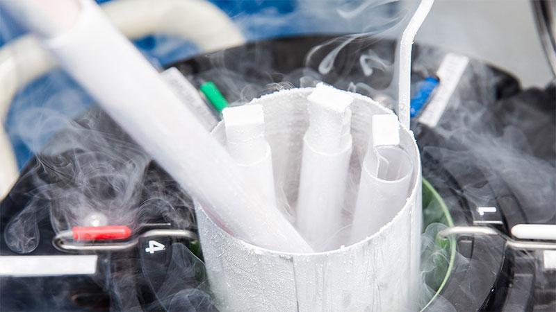 Liquid nitrogen tank monitoring