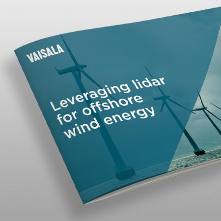 Cover image of Leosphere leveraging lidar for offshore wind energy eBook