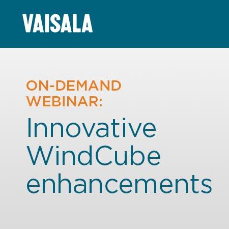 Webinar image of WindCube Enhancements