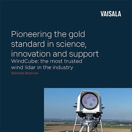 WindCube: the most trusted wind lidar in the industry
