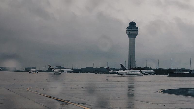 Air traffic control tower