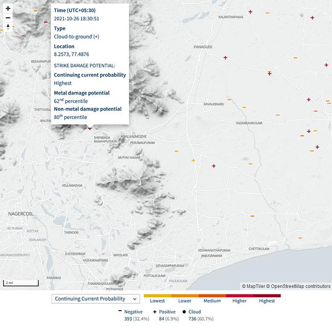 Vaisala Lightning Exporter screen shot