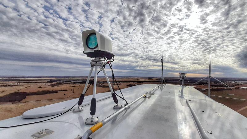 Nacelle-mounted lidar for Power Performance Testing