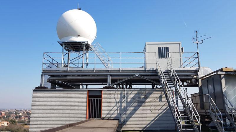 Vaisala's X-band Weather Radar WRS400 in Italy