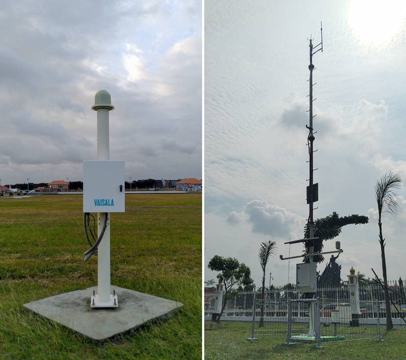 Weather system maintenance in Indonesia