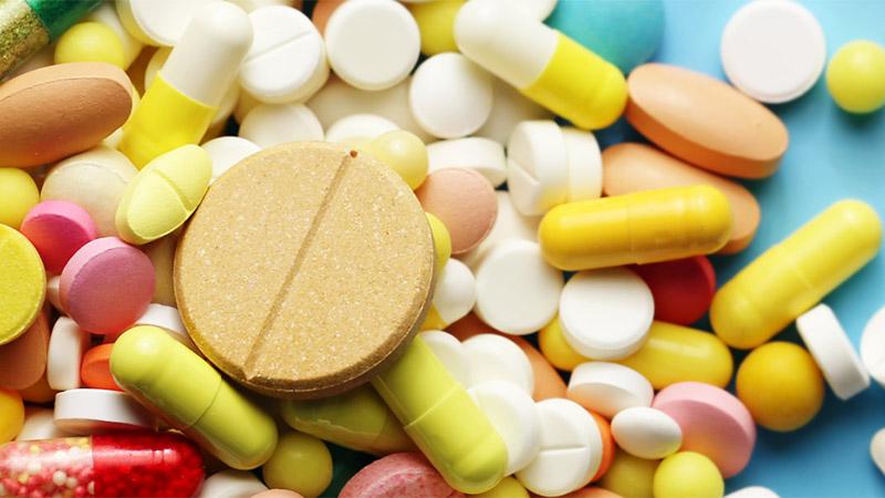 Pills in pharmaceutical manufacturing