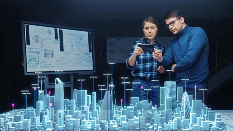 Smart cities - 3D city planning