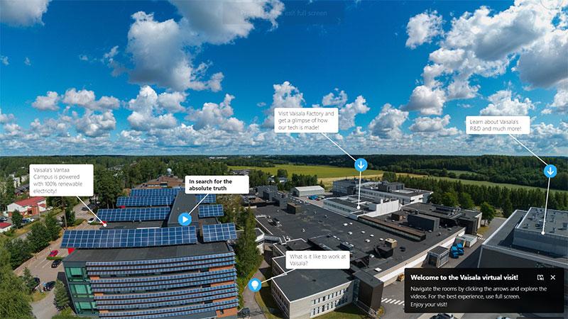 Vaisala campus virtual visit