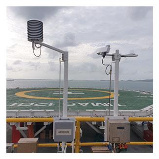 How PT Timas Samudera Indonesia uses CAP 437-compliant Vaisala HelideckMonitoring System in their multipurpose offshore construction vessel