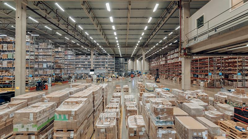 GDP regulated storage distribution center