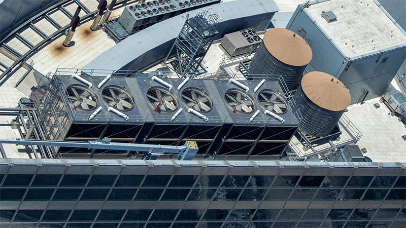 Rooftop building automation