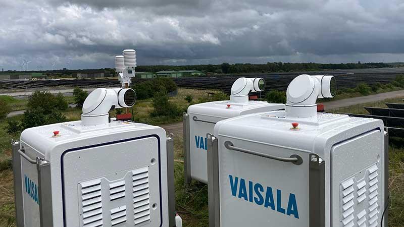 Three WindCubes in landscape