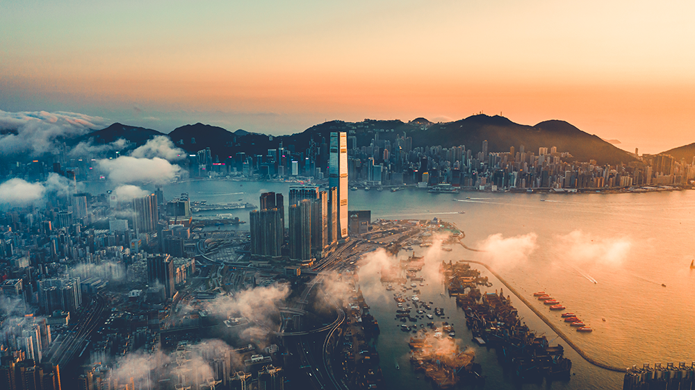Hong Kong sunset